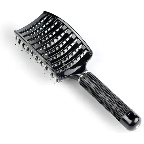 Cepillo Para Cabello + 5 Ligas Antitiro Y Masaje (xy)