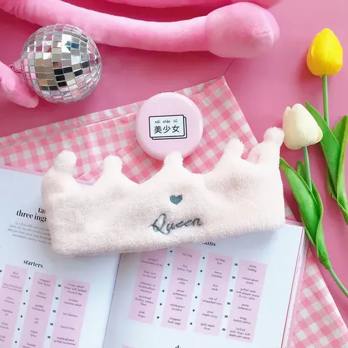 2 Elásticas De Peluche Para , Maquillaje, Duch