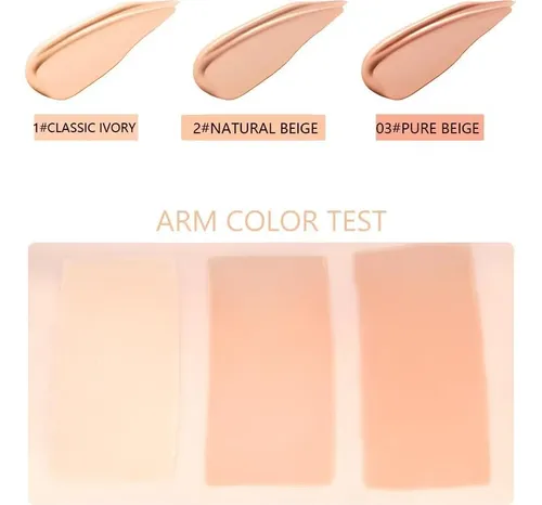 Corrector En Tiza Sostenible Flyeeo Deep Beige 2 Unids