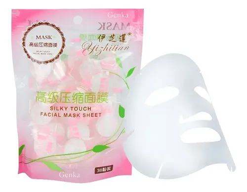 Mascarilla Comprimida Facial Pastilla Cápsula X 30 Unidades Todo Tipo De Piel
