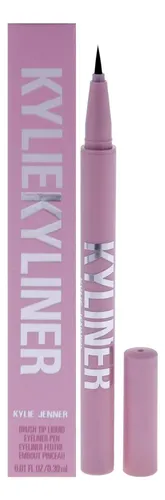 Delineador Líquido Con Pincel Kyliner Negro 001 Kylie