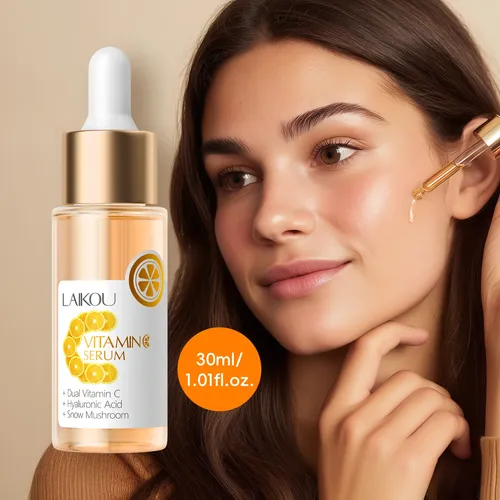 Sérum Facial Laikou Con Vitamina C, 30 Ml, Face Radiance Boo Normal Día/noche