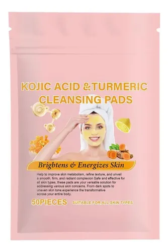 1 Bolsas De Almohadillas Limpiadoras De Cúrcuma Natural