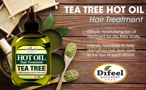 Tratamiento Capilar Difeel Aceite Caliente De Árbol De Té 21