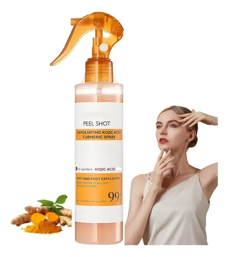 Exfoliante Suave Corporal Con Queratina Y Cúrcuma 200 Ml