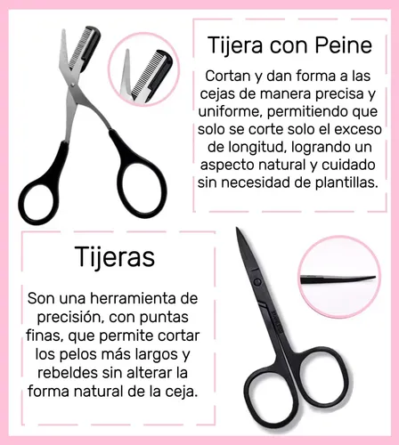 Kit 17 Piezas Para Pestañas Y Cejas