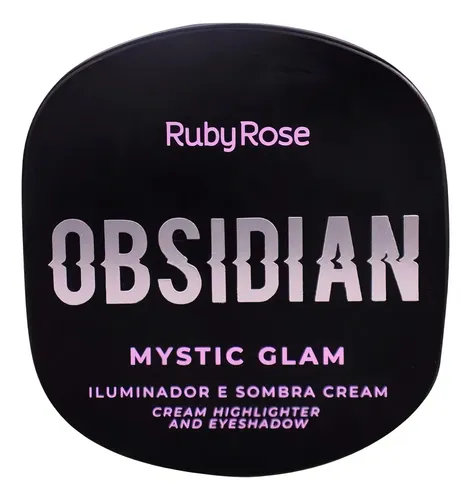 Iluminador Obsidian Ruby Rose Mystic Glam Tono del maquillaje Esmeralda