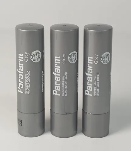 Protector Labial Con Manteca De Cacao Grey Parafarm X 24 Uds