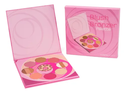 Paleta De Coloretes Y Bronceadores Coastal Scents Pl-080