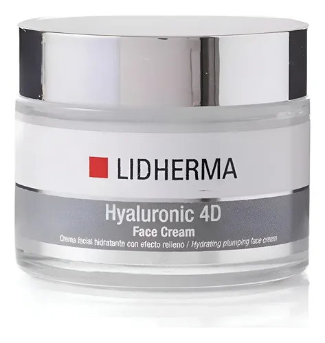 Lidherma Hyaluronic 4 D Face Cream Hidratante Antiage