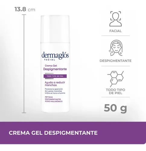 Crema Gel Dermaglós Despigmentante 50g