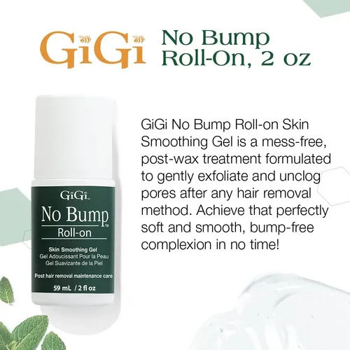Gel Exfoliante Gigi No Bump Roll-on 59ml Para Piel Suave