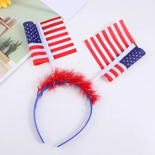 Cinta Para El Cabello Con Bandera Multicolor Para Uso Diario