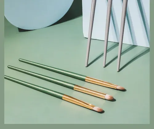 Dsad Set De Tres Brochas Para Sombras De Ojos