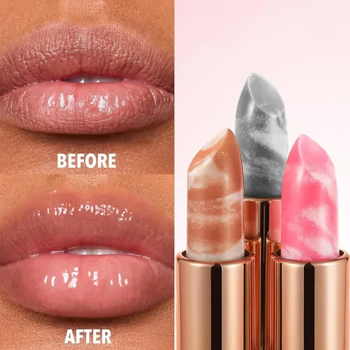 Bálsamo Labial Hidratante Marble, Bálsamo Labial Con Color P