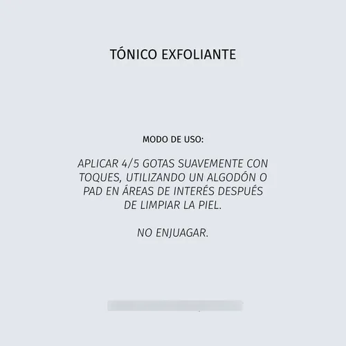 Acf Dadatina Tonico Exfoliante Facial Acido Salicilico 50ml Todo Tipo De Piel Día/noche