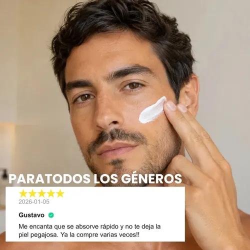Crema Hidratante X2 Facial Acido Hialurónico Niacinamida Todo Tipo De Piel Día/noche