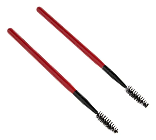 2 Barras De Pestañas Para Pestañas Rojo