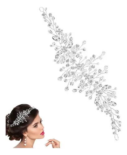 Diadema De Novia Con Cristales Y Diamantes De Imitación