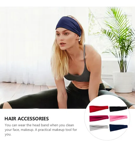 6 Diademas De Pelo Para Mujer, Bandanas De Maquillaje, Cabez