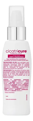 Cicatricure Antimanchas Crema Con Resorcinol X 50g Momento de aplicación Día Tipo de piel Todo tipo