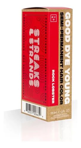 Tinte Para Cabello Good Dye Young Rock, Color Rojo Langosta,