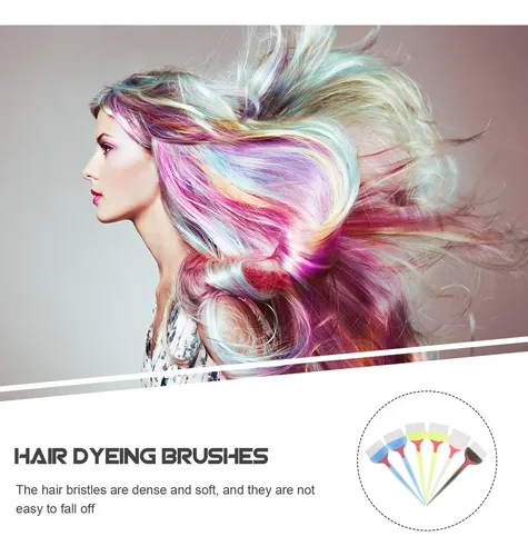 Brocha Para Teñir El Cabello, 6 Unidades