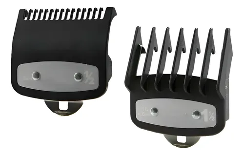 Alzas Premium 0.5 Y 1.5 Para Wahl Barber Barberia Fade Negro