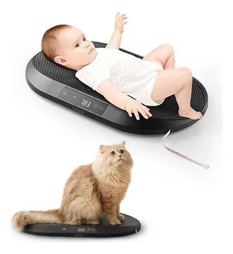 Balanza Digital Para Bebés Y Mascotas Yauyik Con Función Hol