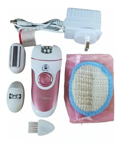 Depiladora Inalambrica 3 En 1 Winco W107 Lady Recargable Usb