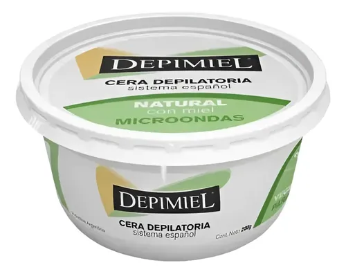 Cera Depilatoria Para Microondas Vegetal X 200g Depimiel X3u