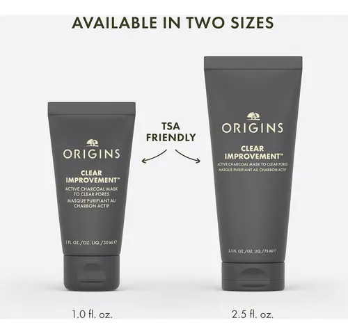 Máscara De Carbón Origins 2.5 Oz Purifica Poros