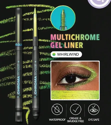 Sheglam Lápiz Delineador Multicromatico Chroma Zone Acabado Glitter Color Whirlwind