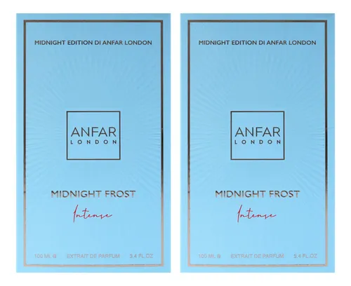 Perfume Intenso Anfar Midnight Frost Para Mujer, 3.4 Onzas