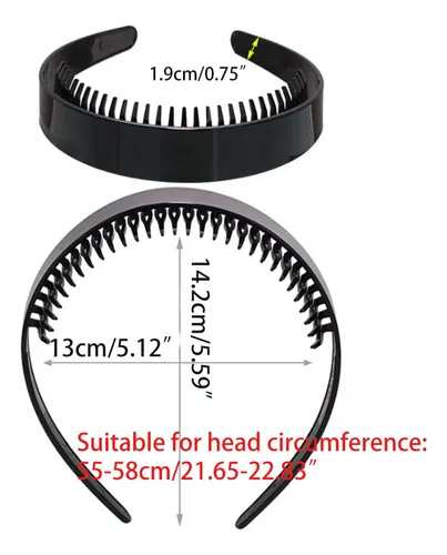 Elegante Diadema Nupcial Con Forma De Peine Dentado Liso