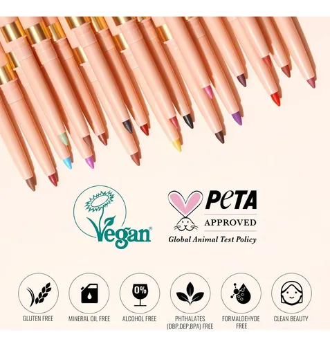 Lápiz 2 En 1 Oulac Delineador Labios Y Ojos 04 Pink Treat