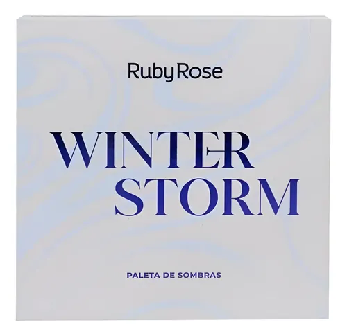 Paleta De 16 Sombras Para Ojos Ruby Rose Winter Storm