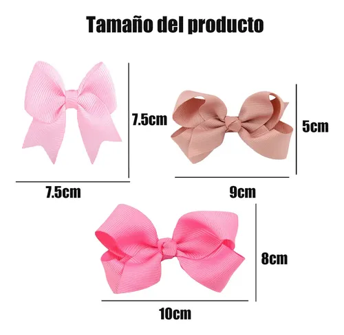 21pzs Broches Cabello Heobei Con Grande Moño For Bebés *qll