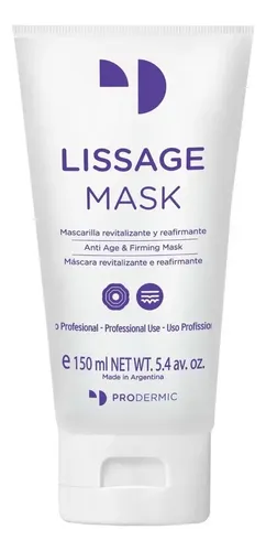 Lissage Mask Prodermic 150gr. Mascara Reafirmante Revitaliza Tipo De Piel Madura