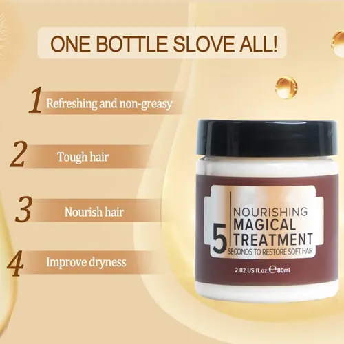 Mascarilla De Tratamiento Capilar Nvyue Magical Keratin 80 M