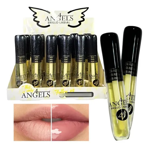 Brillo Labial Lip Gloss Hidratante Voluminizador 4 Angels