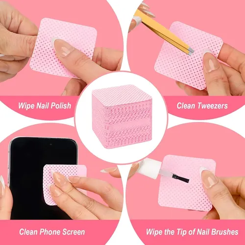 Toallitas Para Uñas Sin Pelusas 540pcs