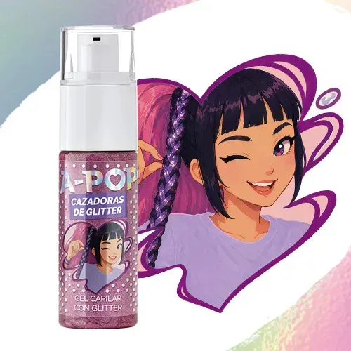 Set A Pop Cazadoras De Glitter Perfume, Gel Y Desmaquillante