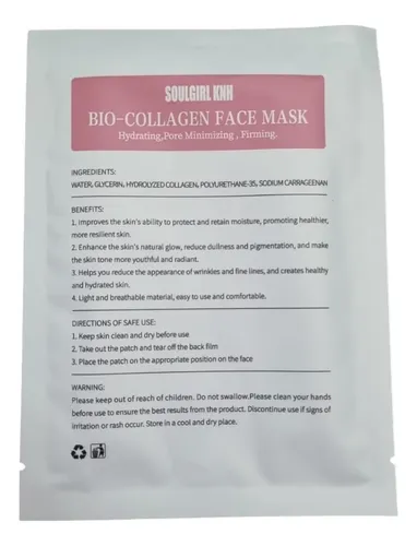 6u Mascarilla Hidratante Profunda Bio Colageno Act Anti-poro