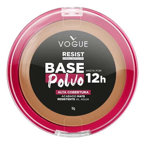 Base De Maquillaje En Polvo Vogue Resist 12h Tono Miel