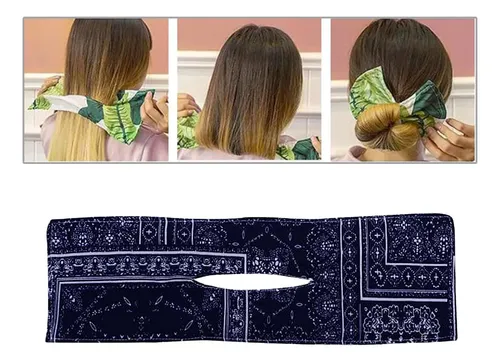 Bandas Para El Pelo De Bollo De Moda Para Mujer, I