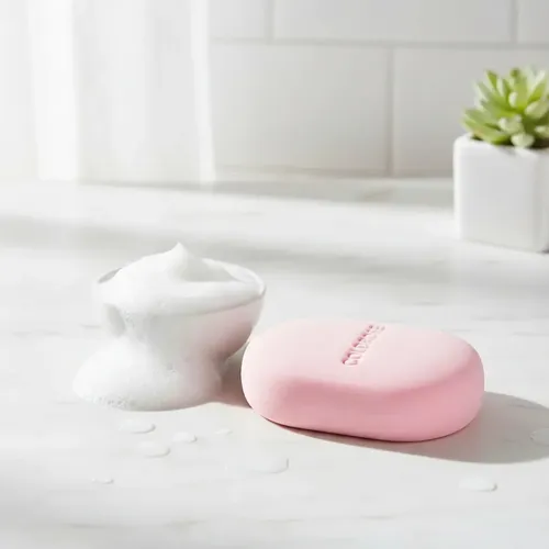 Esponja Facial Vegetal Konjac Rosa Cherimoya Manual 1u