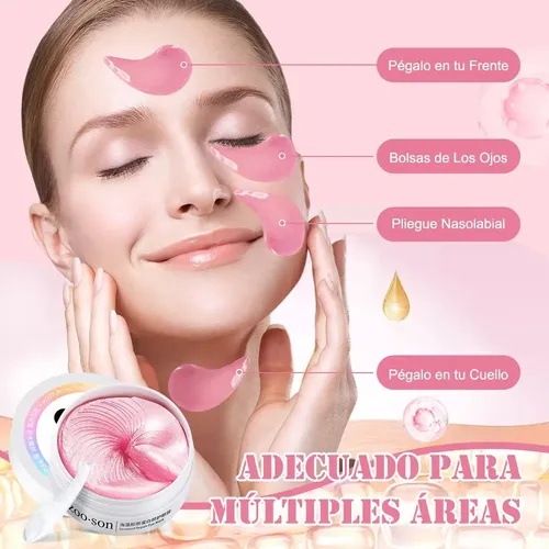 Parches Hydrogel Para Ojos Colágeno Anti Ojera Hidratante