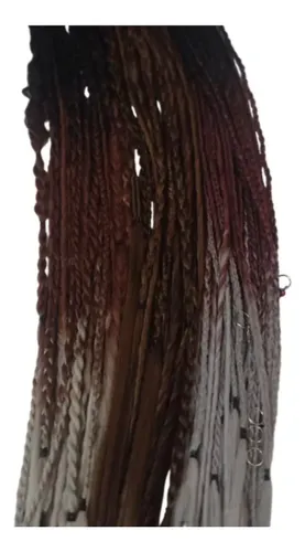 Set X 12 Dreadlocks Boho Trenzas Extension Pelo Moda Verano
