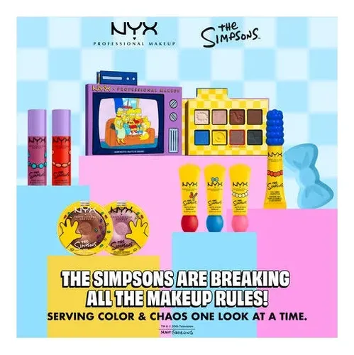 Nyx Bálsamo Labial Mate Lisa Simpson Smushy Special Edition